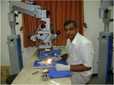 Microvascular Training of Dr Satya Saraswat