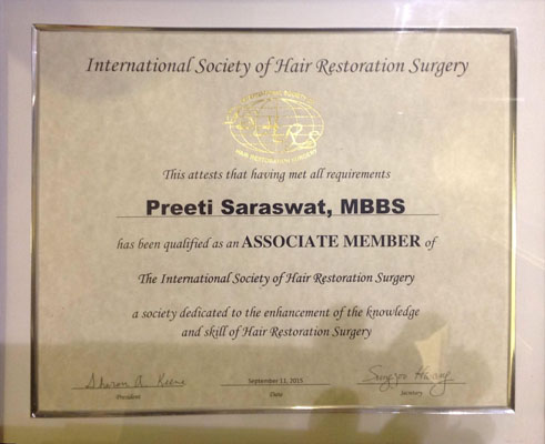 International Society of Hair Restoration Surgery 2015