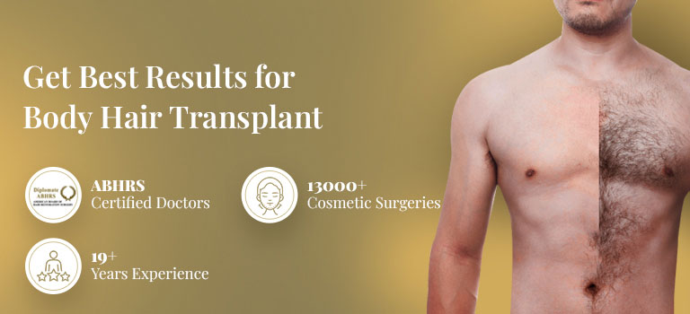 Body Hair Transplant in India - Saraswat Hospital