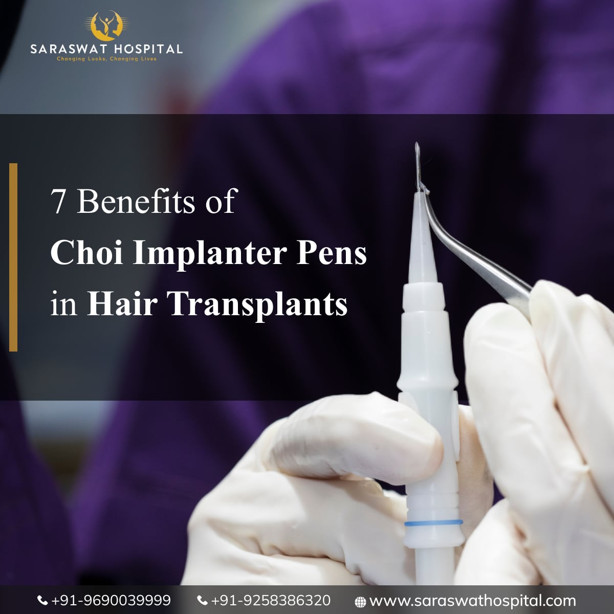 7 Perks of Using Choi Implanter Pens During Hair Transplant Surgery