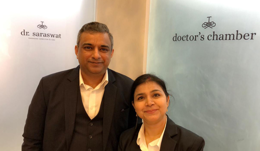 Dr. Satya and Preeti Saraswat