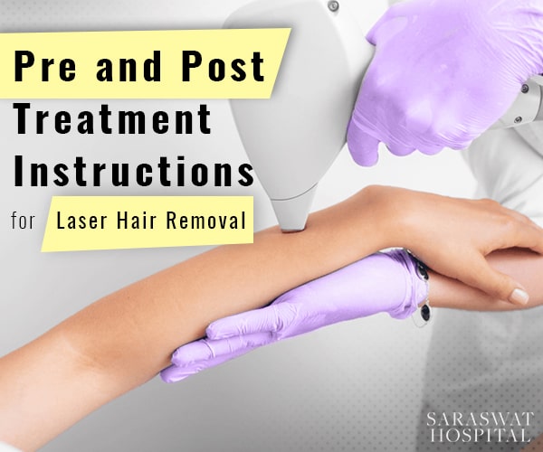 Pre and Post-Treatment Instructions for Laser Hair Removal