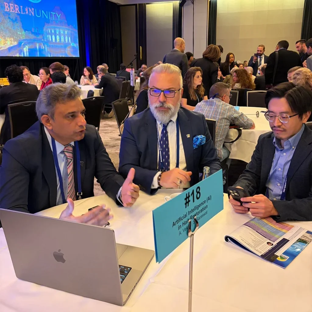 Certification of Appreciation at 33rd ISHRS world Congress in Berlin